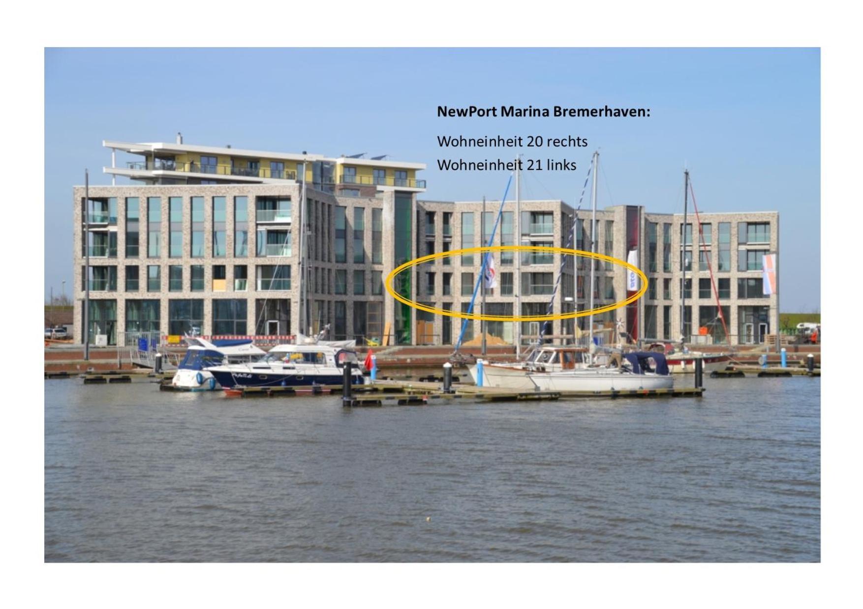Ferienwohnung Neuer Hafen Marina Bremerhaven Zewnętrze zdjęcie